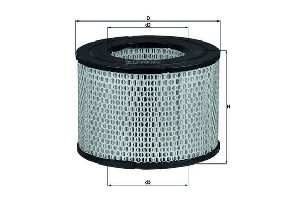 0010948004 Mercedes Filtro de aire de motor
